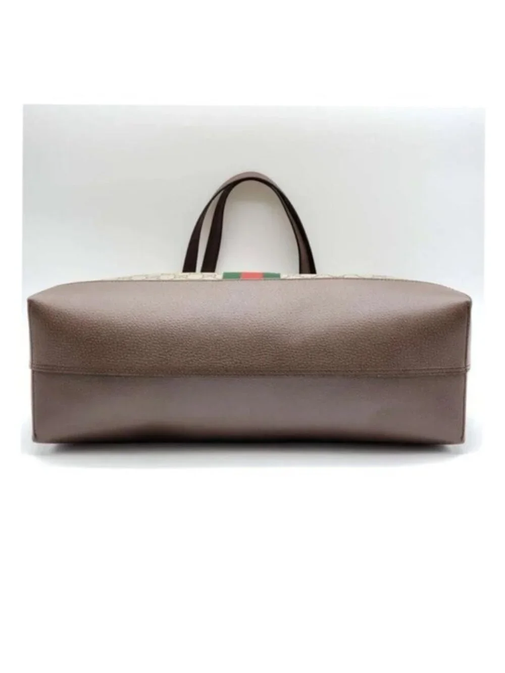Authentic Gucci Ophidia GG Supreme Canvas Large Tote Bag Web Stripe Shoulder Bag